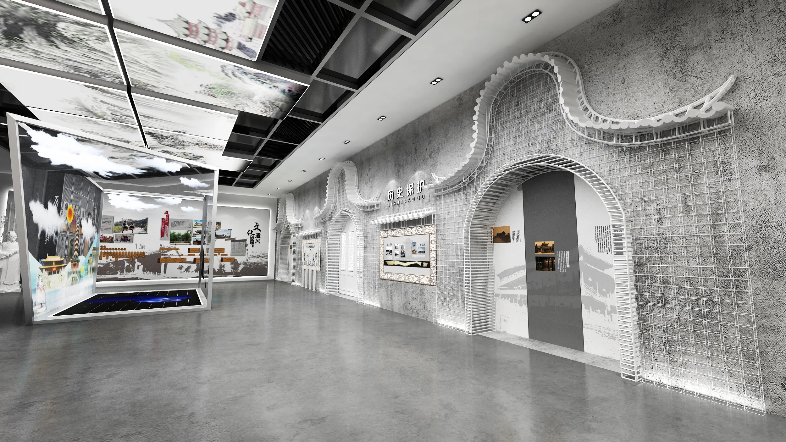 展廳設(shè)計 ， 展廳 ， 鑫時空