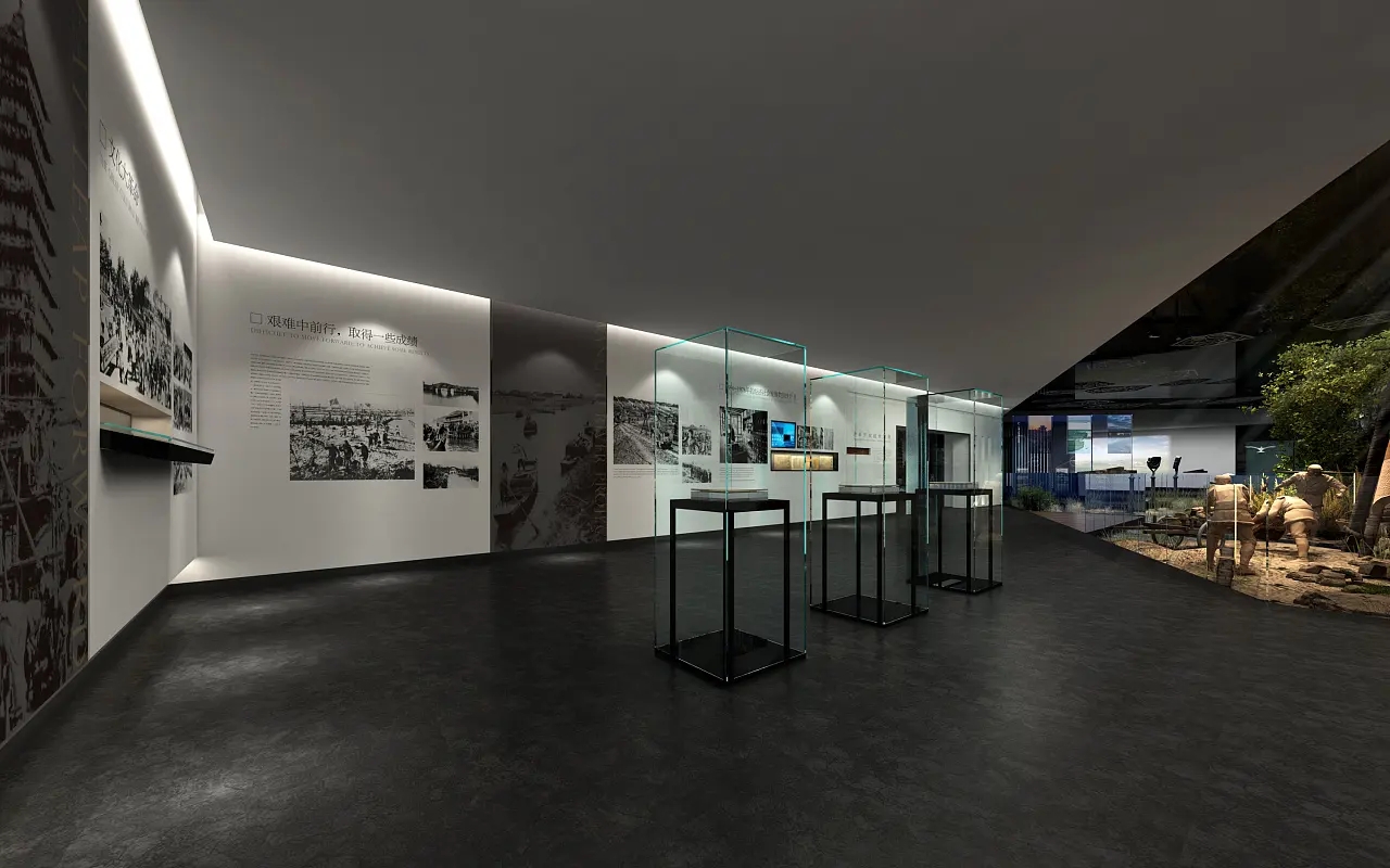 展廳設(shè)計(jì) ，展廳 ，鑫時(shí)空