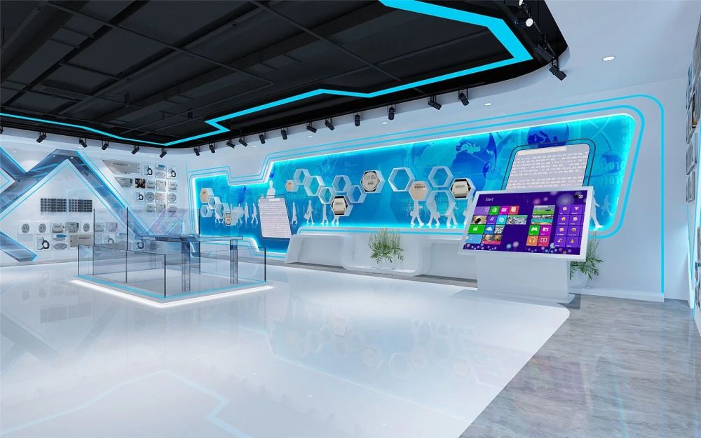 展廳設(shè)計(jì) ，展廳 ，鑫時(shí)空