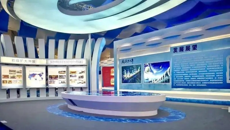 展廳裝修中運(yùn)用特殊材料創(chuàng)造獨特效果